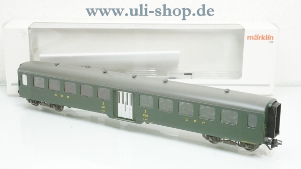 Märklin H0 43380 Personenwagen Wechselstrom Galeriebild - zum Vergrößern bitte auf das Bild klicken