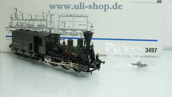 Märklin H0 3497 Dampflok Wechselstrom analog Galeriebild - zum Vergrößern bitte auf das Bild klicken