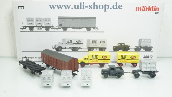 Märklin H0 48812 Wagenpackung Wechselstrom Galeriebild - zum Vergrößern bitte auf das Bild klicken