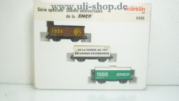 Märklin H0 4488 Wagenpackung Wechselstrom Galeriebild - zum Vergrößern bitte auf das Bild klicken