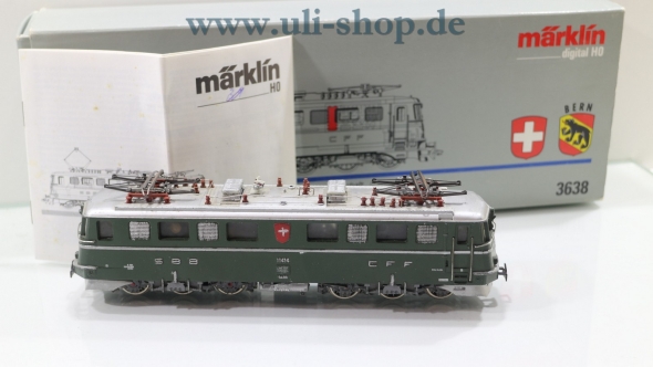Märklin H0 3638 E-Lok Wechselstrom digital Galeriebild - zum Vergrößern bitte auf das Bild klicken