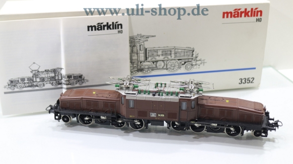 Märklin H0 3352 E-Lok Wechselstrom analog Galeriebild - zum Vergrößern bitte auf das Bild klicken