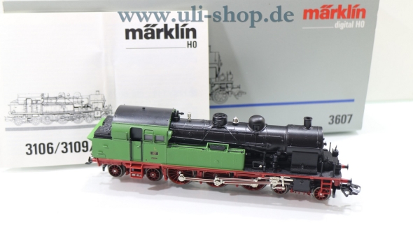 Märklin H0 3607 Dampflok Wechselstrom digital Galeriebild - zum Vergrößern bitte auf das Bild klicken