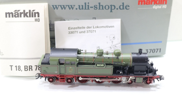 Märklin H0 37071 Dampflok Wechselstrom digital Galeriebild - zum Vergrößern bitte auf das Bild klicken