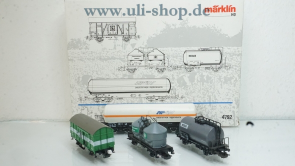 Märklin H0 4792 Wagenpackung Wechselstrom Galeriebild - zum Vergrößern bitte auf das Bild klicken