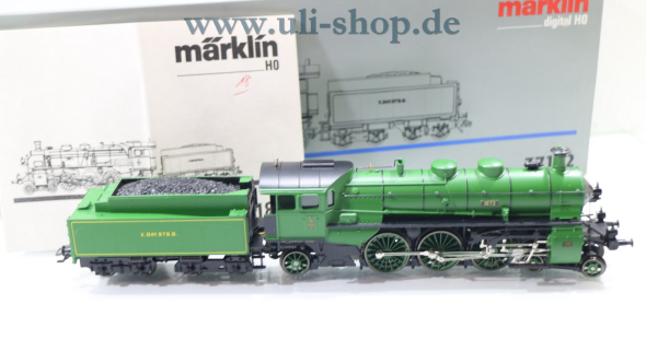 Märklin H0 37182 Dampflok Wechselstrom digital Galeriebild - zum Vergrößern bitte auf das Bild klicken