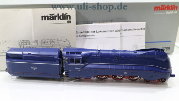 Märklin H0 3789 Dampflok Wechselstrom digital Galeriebild - zum Vergrößern bitte auf das Bild klicken