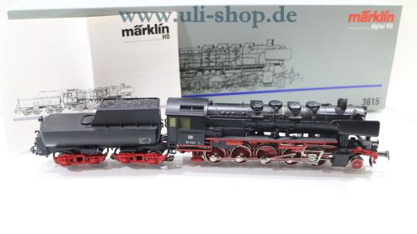 Märklin H0 3615 Dampflok Wechselstrom digital Galeriebild - zum Vergrößern bitte auf das Bild klicken