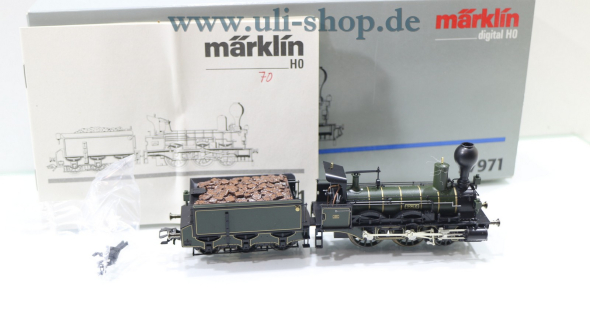 Märklin H0 37971 Dampflok Wechselstrom digital Galeriebild - zum Vergrößern bitte auf das Bild klicken
