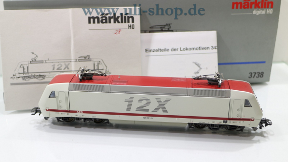 Märklin H0 3738 E-Lok Wechselstrom digital Galeriebild - zum Vergrößern bitte auf das Bild klicken