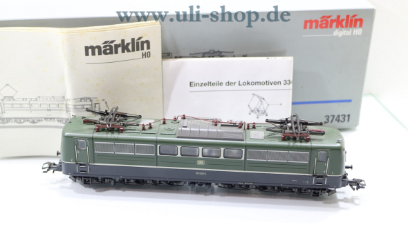 Märklin H0 37431 E-Lok Wechselstrom digital Galeriebild - zum Vergrößern bitte auf das Bild klicken
