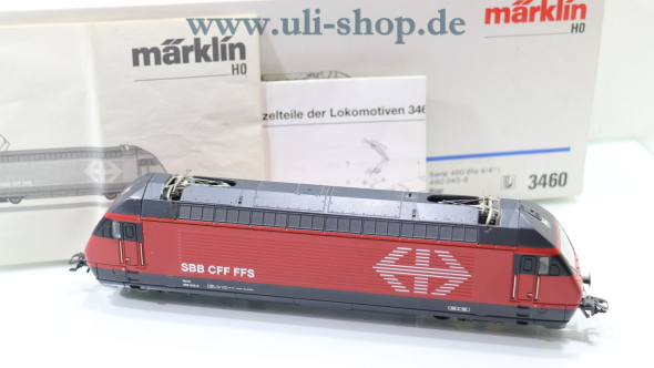 Märklin H0 3460 E-Lok Wechselstrom delta Galeriebild - zum Vergrößern bitte auf das Bild klicken
