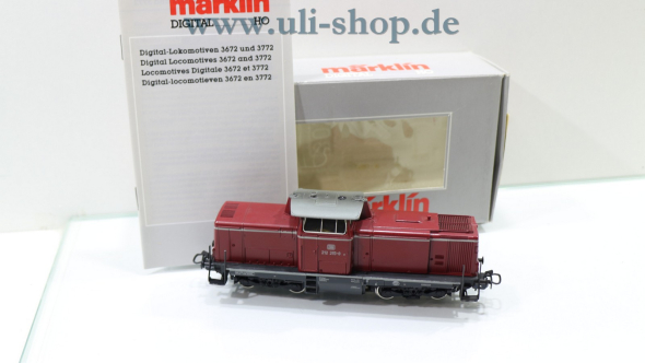 Märklin H0 3672 Diesellok Wechselstrom digital Galeriebild - zum Vergrößern bitte auf das Bild klicken