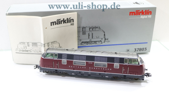 Märklin H0 37803 Diesellok Wechselstrom digital Sound Galeriebild - zum Vergrößern bitte auf das Bild klicken