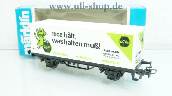 Märklin H0 Güterwagen Wechselstrom Galeriebild - zum Vergrößern bitte auf das Bild klicken