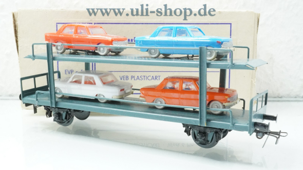 VEB Plasticart H0 546 26 70 143 00002 Güterwagen Gleichstrom Galeriebild - zum Vergrößern bitte auf das Bild klicken
