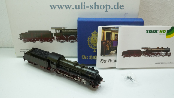 TRIX H0 22503 Dampflok Gleichstrom analog Galeriebild - zum Vergrößern bitte auf das Bild klicken