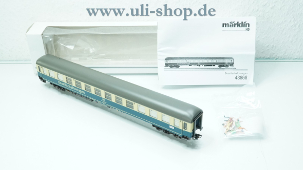 Märklin H0 43868 Personenwagen Wechselstrom digital mfx Sound (Vollsound) Galeriebild - zum Vergrößern bitte auf das Bild klicken
