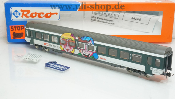 Roco H0 44269 Personenwagen Wechselstrom Galeriebild - zum Vergrößern bitte auf das Bild klicken