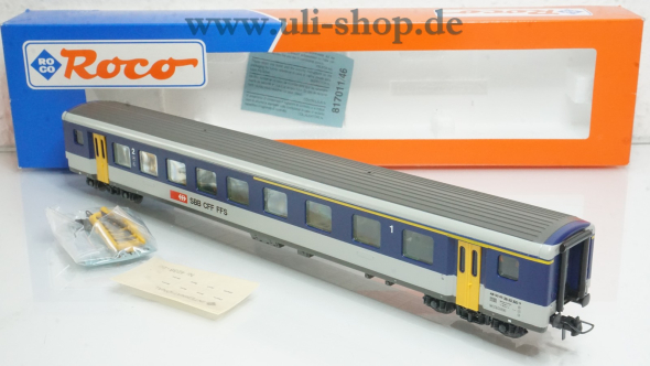 Roco H0 44338 Personenwagen Wechselstrom Galeriebild - zum Vergrößern bitte auf das Bild klicken