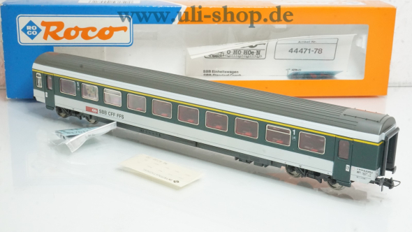 Roco H0 44471 Personenwagen Wechselstrom Galeriebild - zum Vergrößern bitte auf das Bild klicken
