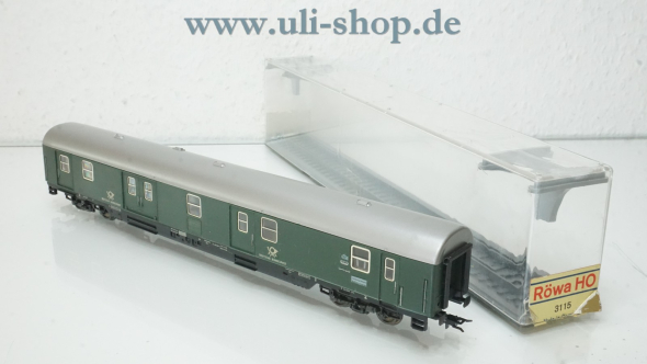Röwa H0 3115 Personenwagen Gleichstrom Galeriebild - zum Vergrößern bitte auf das Bild klicken
