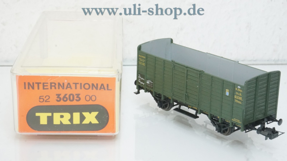 TRIX H0 52 3603 00 Güterwagen Gleichstrom Galeriebild - zum Vergrößern bitte auf das Bild klicken