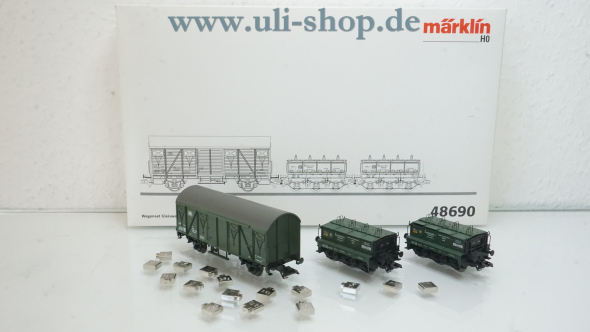 Märklin H0 48690 Wagenpackung Wechselstrom Galeriebild - zum Vergrößern bitte auf das Bild klicken
