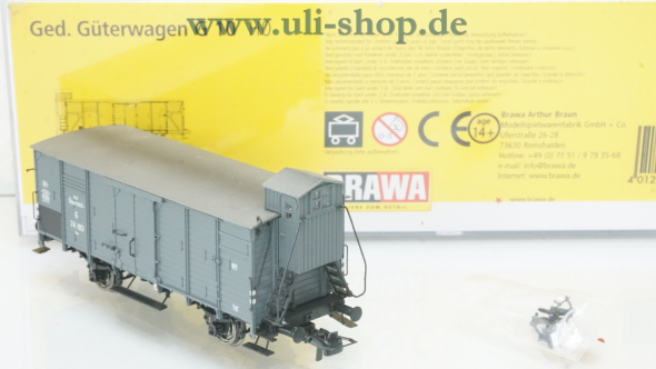 Brawa H0 48218 Güterwagen Gleichstrom Galeriebild - zum Vergrößern bitte auf das Bild klicken