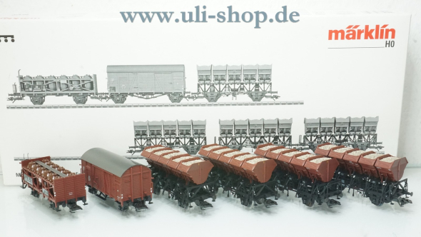 Märklin H0 46350 Wagenpackung Wechselstrom Galeriebild - zum Vergrößern bitte auf das Bild klicken