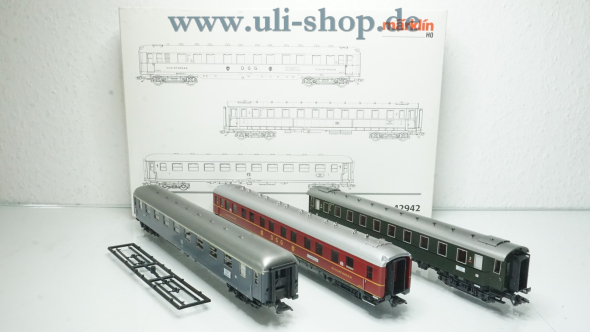 Märklin H0 42942 Wagenpackung Wechselstrom Galeriebild - zum Vergrößern bitte auf das Bild klicken