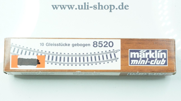 Märklin Z 8520 Gleismaterial Galeriebild - zum Vergrößern bitte auf das Bild klicken