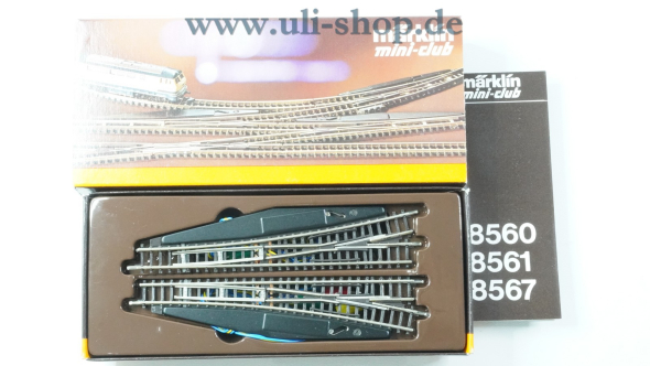 Märklin Z 8561 Gleismaterial Galeriebild - zum Vergrößern bitte auf das Bild klicken
