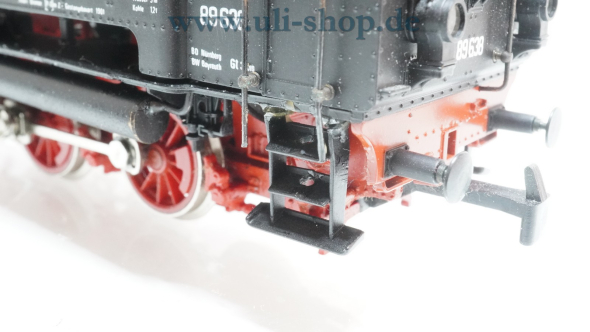 Rivarossi H0 1358 Dampflok Br. 89 638 der DB voll funktionsfähig wenig bespielt Gleichstrom analog OVP