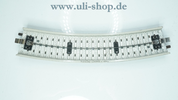 Preview: Primex H0 5046 Gleismaterial M-Gleis gebogen 1/1 Weichengegenbogen R: 437,4 mm 24,3° alte Ausführung wenig gebraucht Wechselstrom