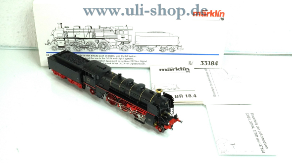 Märklin H0 33184 Dampflok Wechselstrom delta Galeriebild - zum Vergrößern bitte auf das Bild klicken