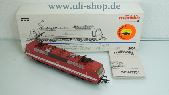 Märklin H0 3454 E-Lok Wechselstrom digital Galeriebild - zum Vergrößern bitte auf das Bild klicken