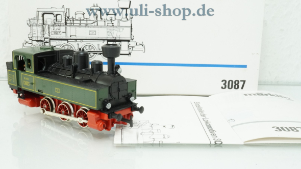 Märklin H0 3087 Dampflok Wechselstrom analog Galeriebild - zum Vergrößern bitte auf das Bild klicken