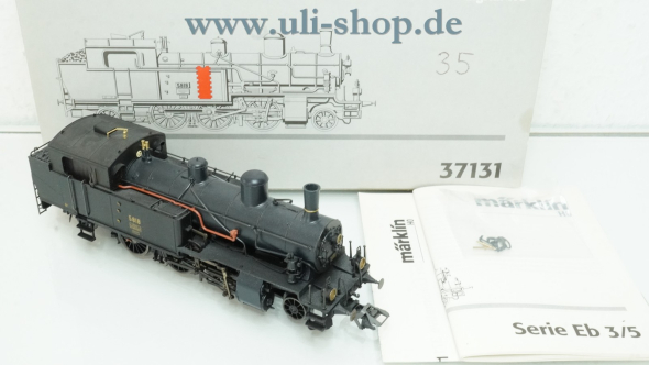 Märklin H0 37131 Dampflok Wechselstrom digital Galeriebild - zum Vergrößern bitte auf das Bild klicken