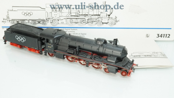 Märklin H0 34112 Dampflok Wechselstrom delta Galeriebild - zum Vergrößern bitte auf das Bild klicken
