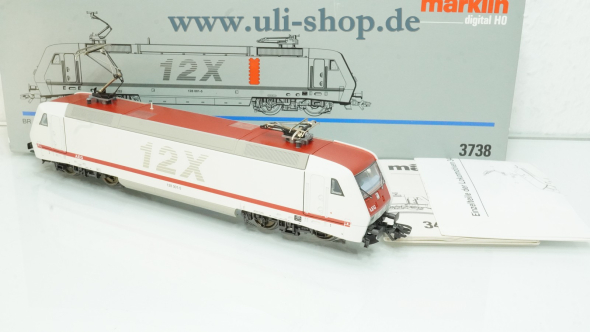 Märklin H0 3738 E-Lok Wechselstrom digital Galeriebild - zum Vergrößern bitte auf das Bild klicken