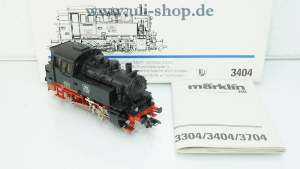 Märklin H0 3404 Dampflok Wechselstrom delta Galeriebild - zum Vergrößern bitte auf das Bild klicken