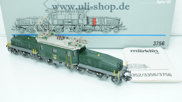 Märklin H0 3756 E-Lok Wechselstrom digital Galeriebild - zum Vergrößern bitte auf das Bild klicken