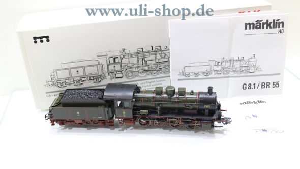 Märklin H0 34551 Dampflok Wechselstrom delta Galeriebild - zum Vergrößern bitte auf das Bild klicken