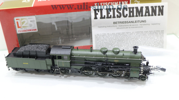 Fleischmann H0 391972 K Dampflok Wechselstrom digital Sound Galeriebild - zum Vergrößern bitte auf das Bild klicken