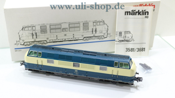 Märklin H0 3581 Diesellok Wechselstrom analog Galeriebild - zum Vergrößern bitte auf das Bild klicken