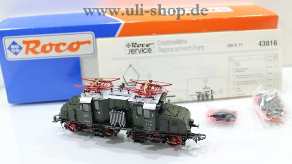 Roco H0 43816 E-Lok Gleichstrom analog Galeriebild - zum Vergrößern bitte auf das Bild klicken