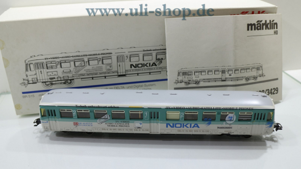 Märklin H0 3429 Triebwagen Wechselstrom delta Galeriebild - zum Vergrößern bitte auf das Bild klicken