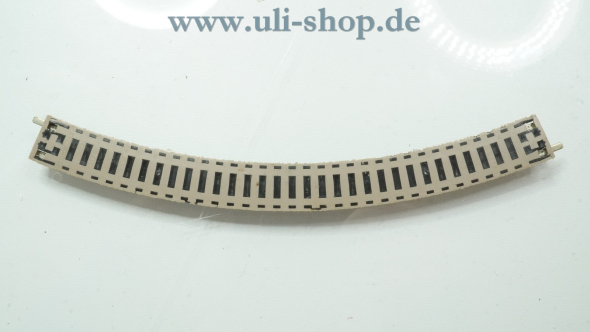 Preview: Fleischmann N 9125 Gleismaterial piccolo Gleis gebogen 1/1 R: 225,6 mm 45° gebraucht