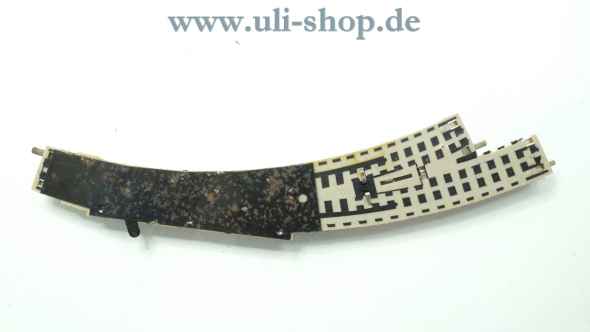 Preview: Fleischmann N 9175 Gleismaterial piccolo Bogenweiche rechts ohne Antrieb R: 356,5 mm 45° gebraucht
